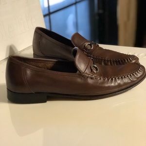 Johnston & Murphy Men’s leather loafers sz 10.5
